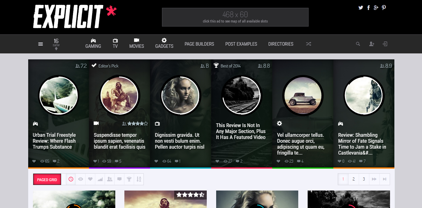 Explicit Best WordPress Paid Responsive Template