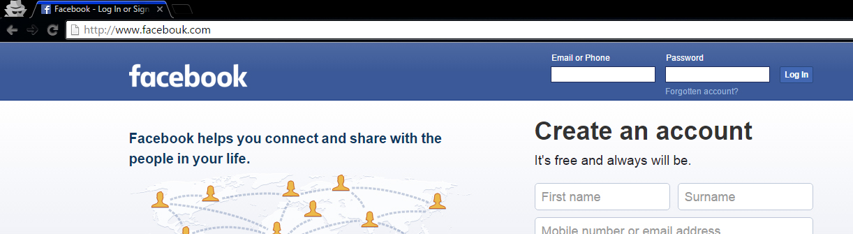 Facebook-Phishing-Page