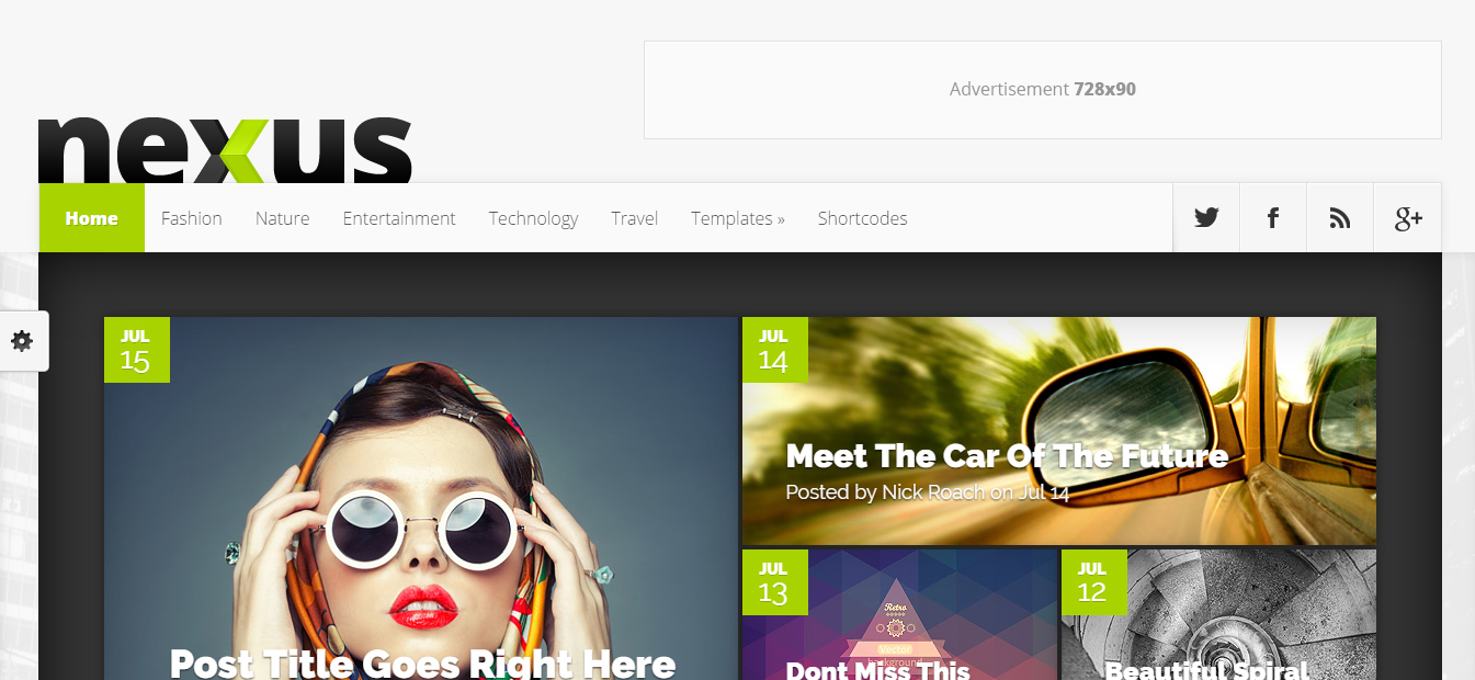 Nexus-wordpress- Paid Responsive Template