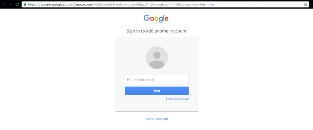 Gmail Hacker Phishing Page