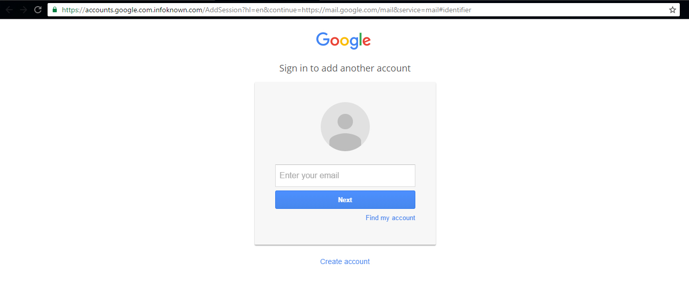 report gmail hacker account